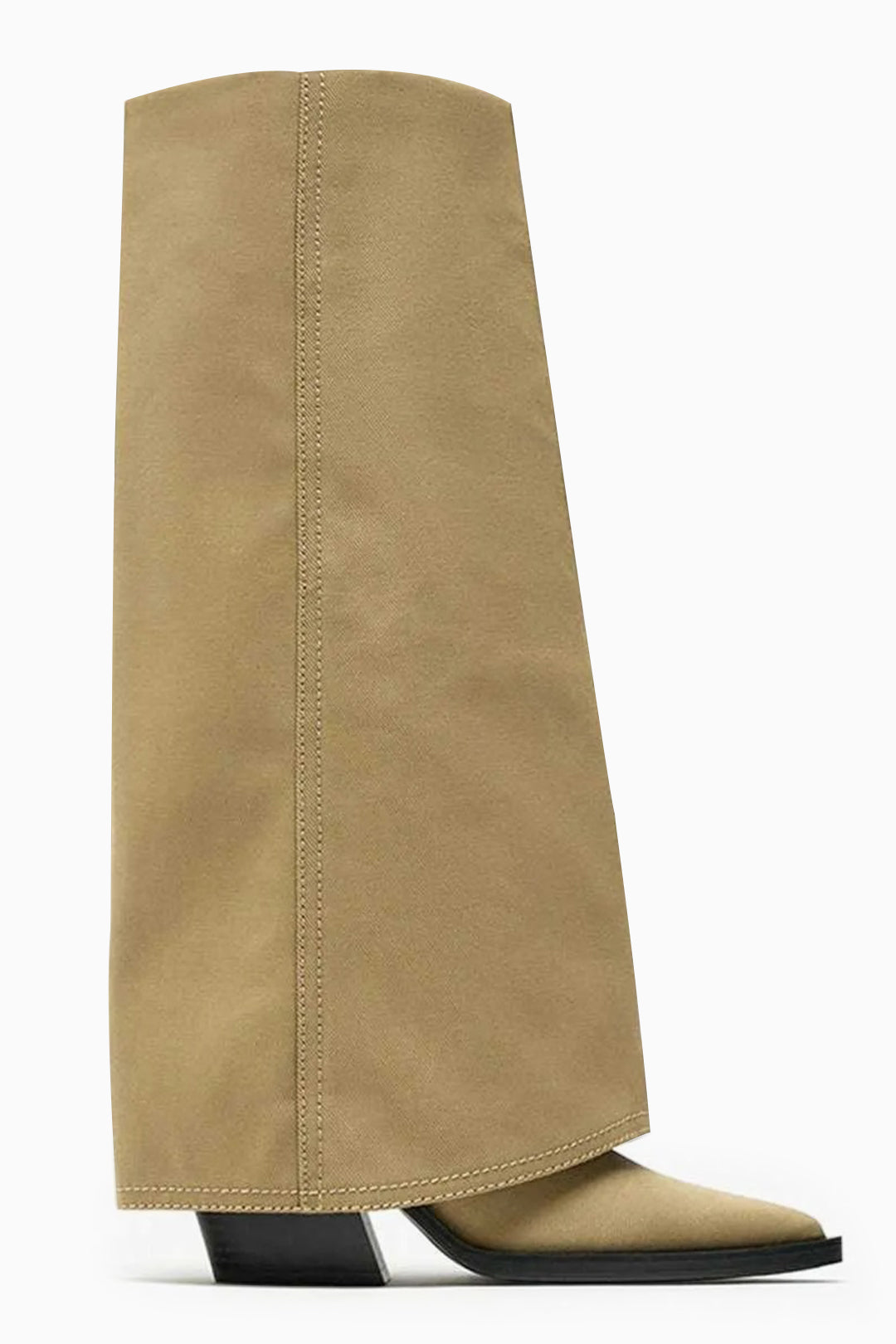 Wrap Pointed Mid Calf Boots Dreamardi