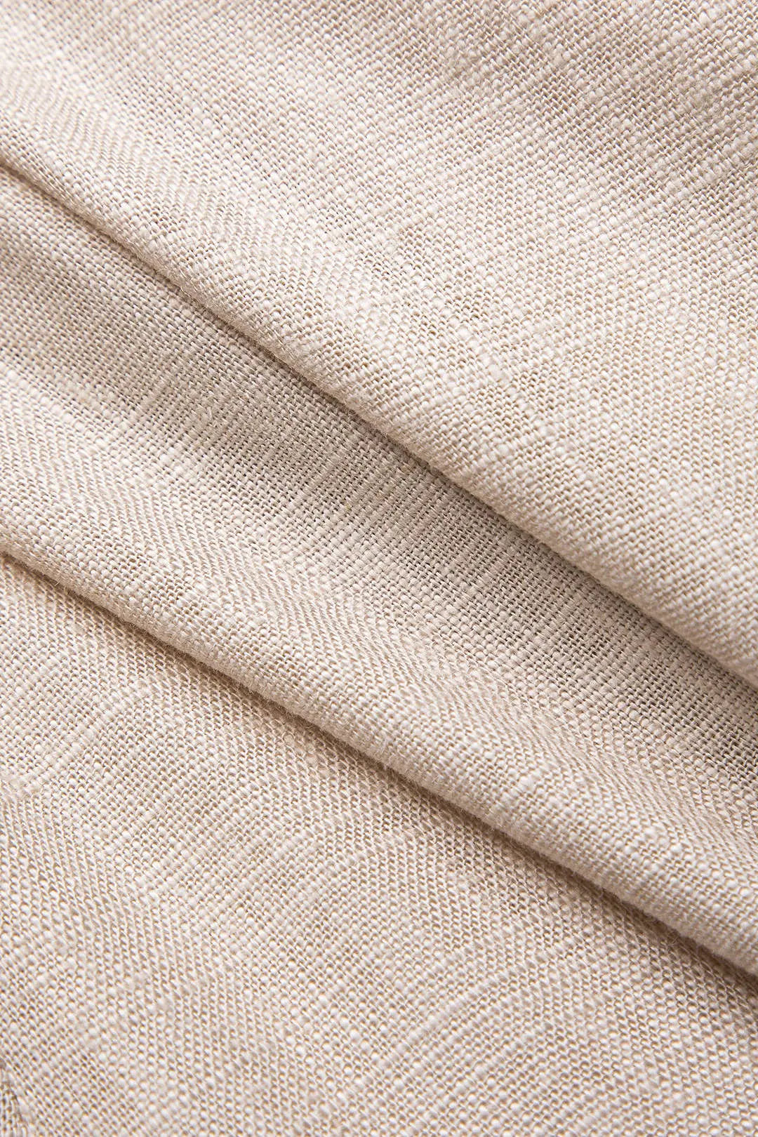 Linen Ruched Tie-Up Sleeveless Mini Dress Dreamardi