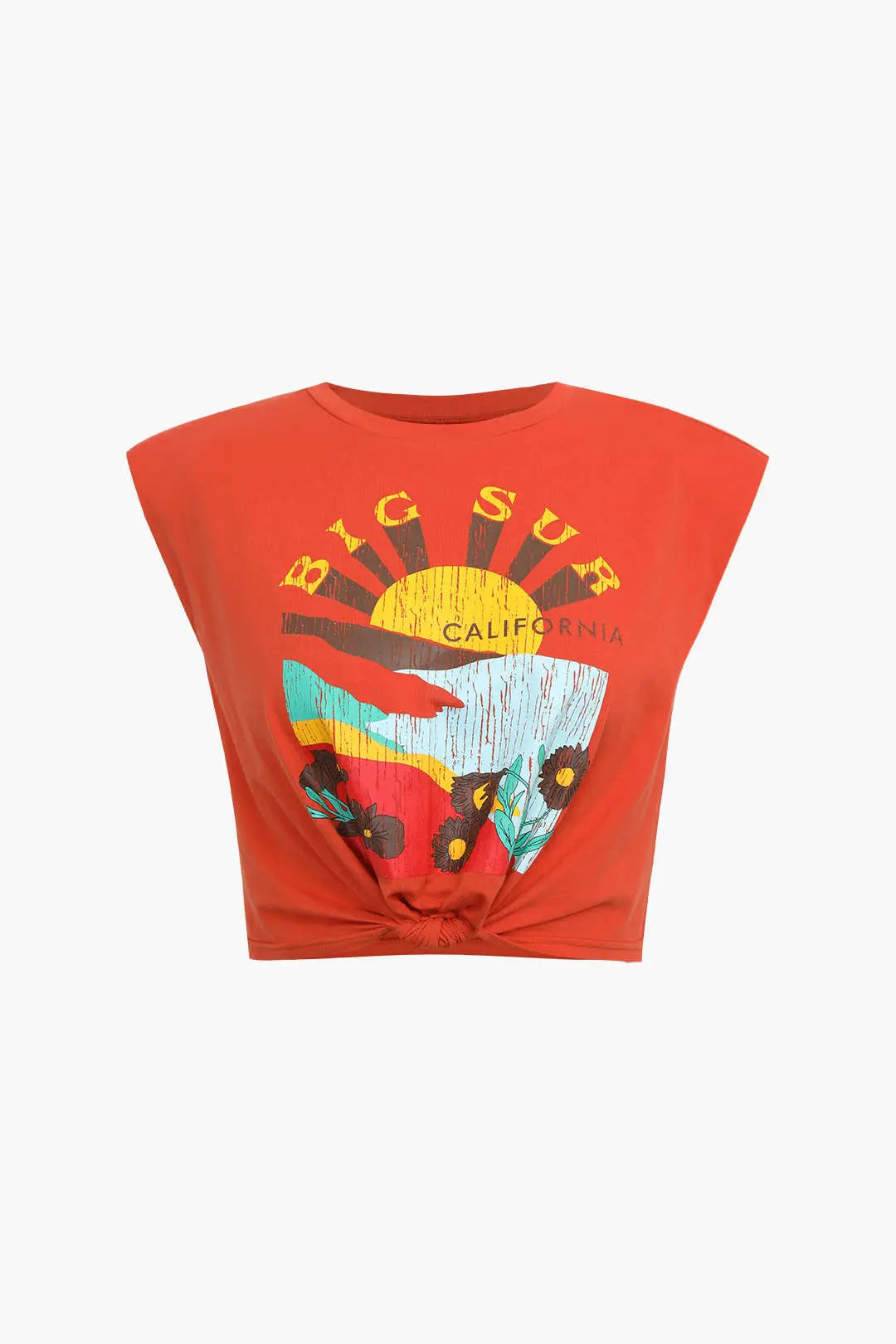 Eden - Eye Catching Big Sur Graphic Design Woman's T Shirt Dreamardi