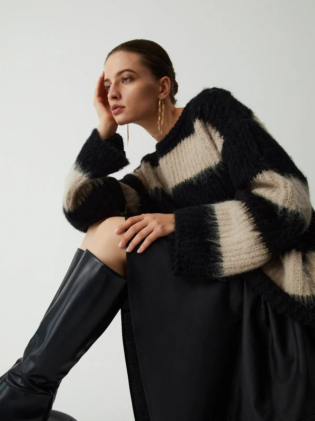 Betty - Cozy Oversized Knit Woman's Sweater Dreamardi