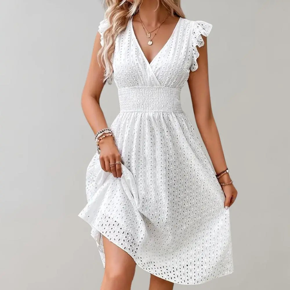 Midi jurk voor zomer Dreamardi