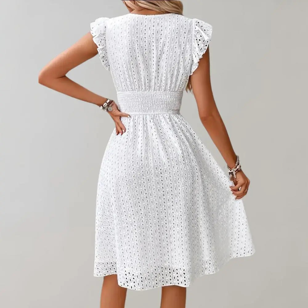 Midi jurk voor zomer Dreamardi
