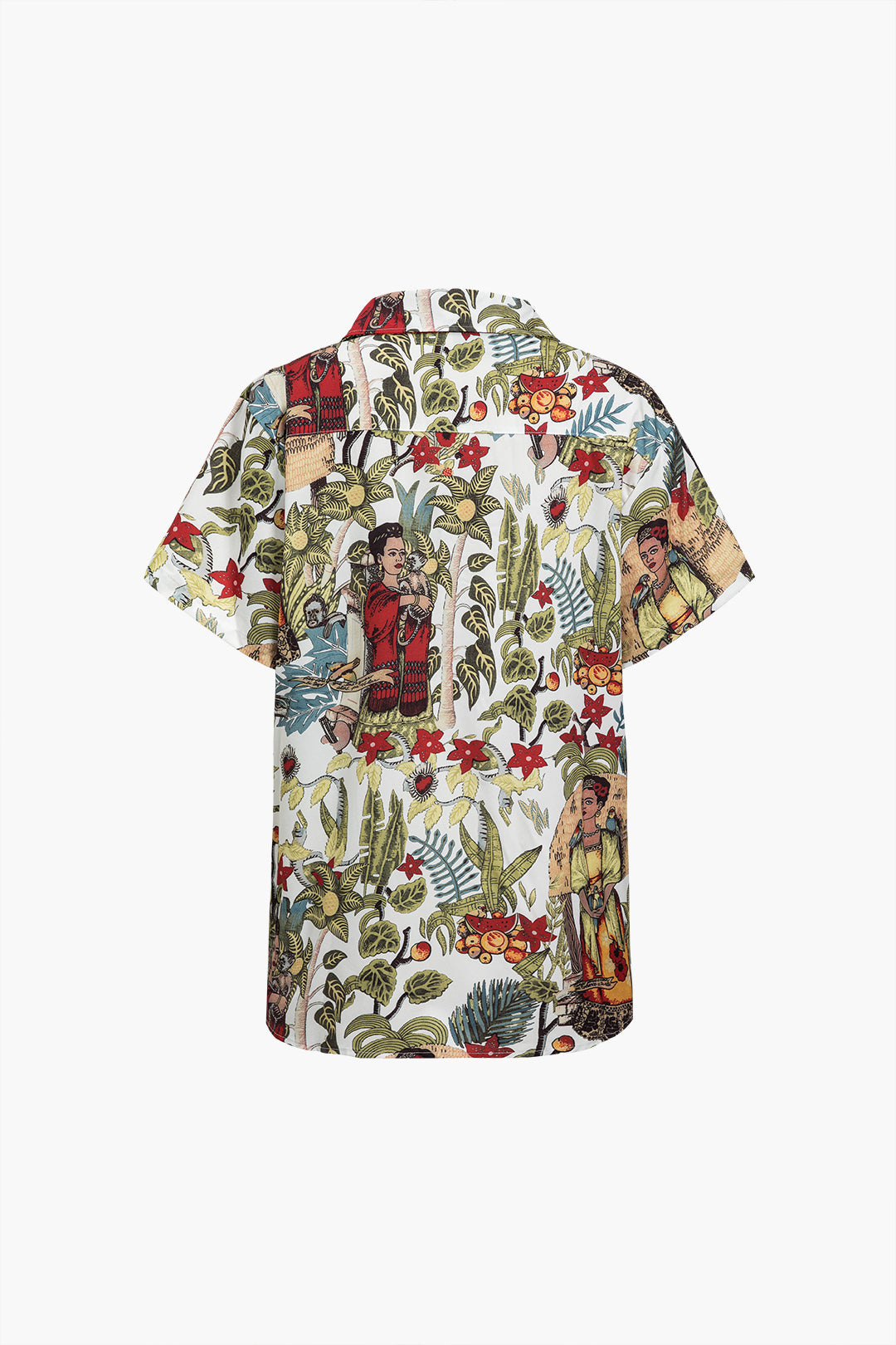 Boho Print Short-Sleeve Shirt Dreamardi