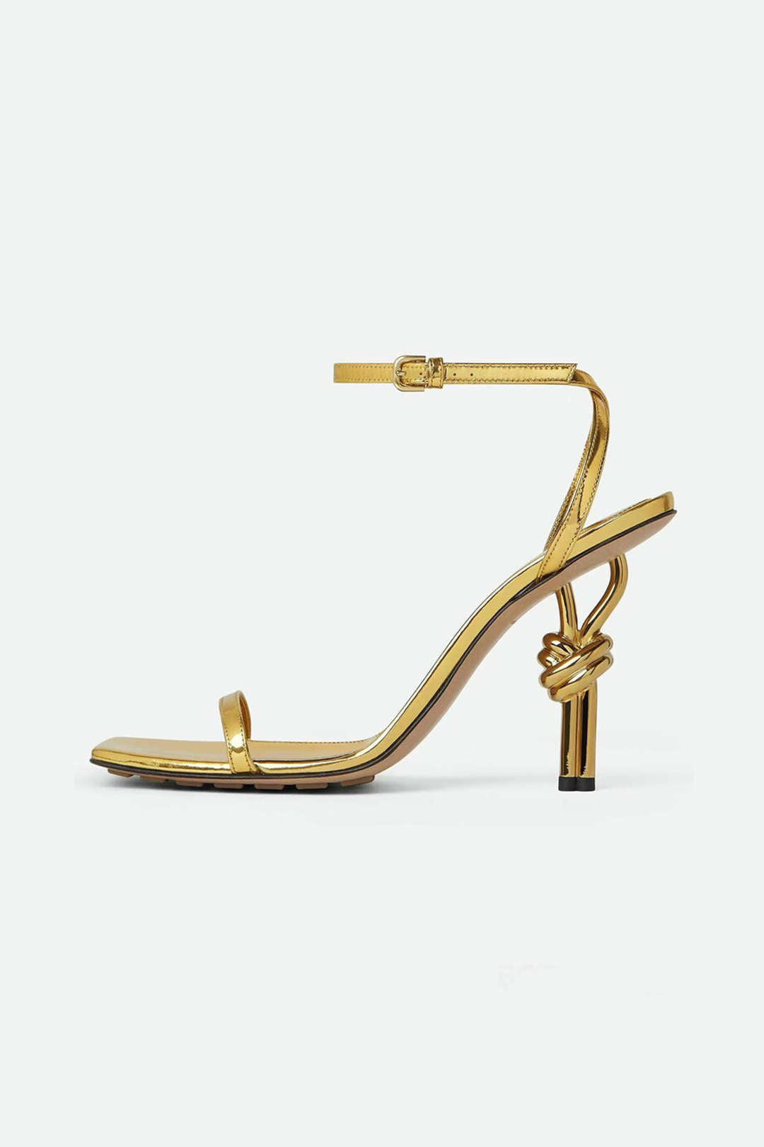 Metallic Almond Toe Heels Dreamardi