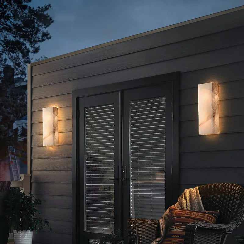 GlowStone - Durable Elegance Outdoor Wall Lamp