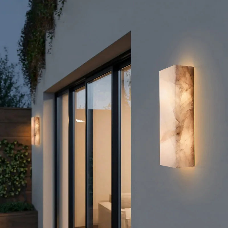 GlowStone - Durable Elegance Outdoor Wall Lamp
