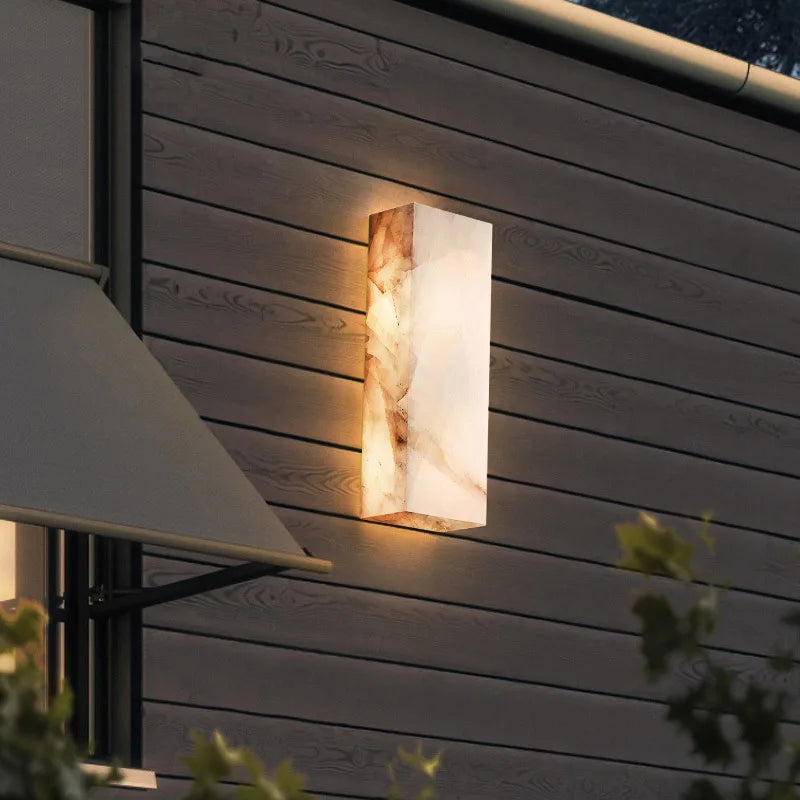 GlowStone - Durable Elegance Outdoor Wall Lamp