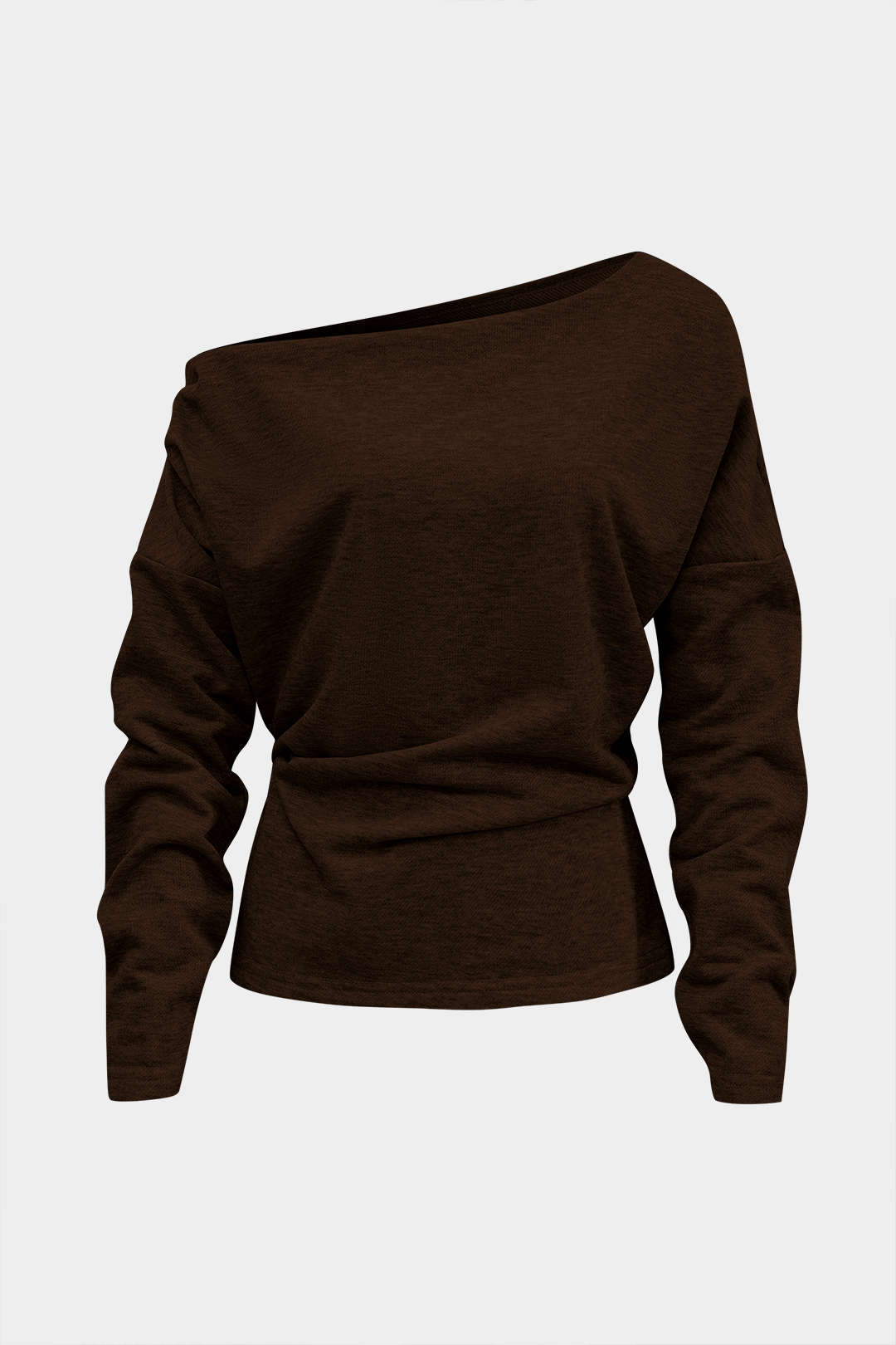 Asymmetrical Long Sleeve T-Shirt Dreamardi