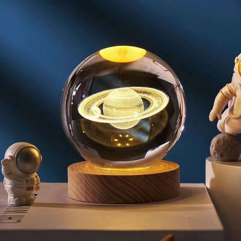 GlowSphere - Mesmerizing 3D Effect Night Light