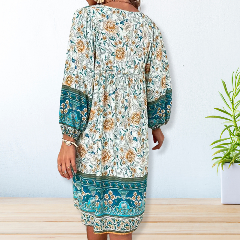 Cerys - Effortless Summer Grace Woman's Bohemian Dress