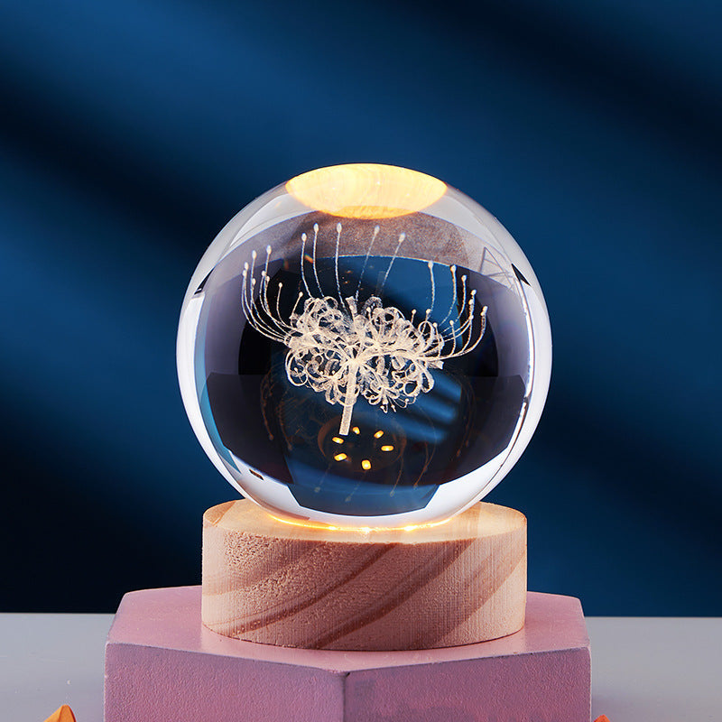 GlowSphere - Mesmerizing 3D Effect Night Light