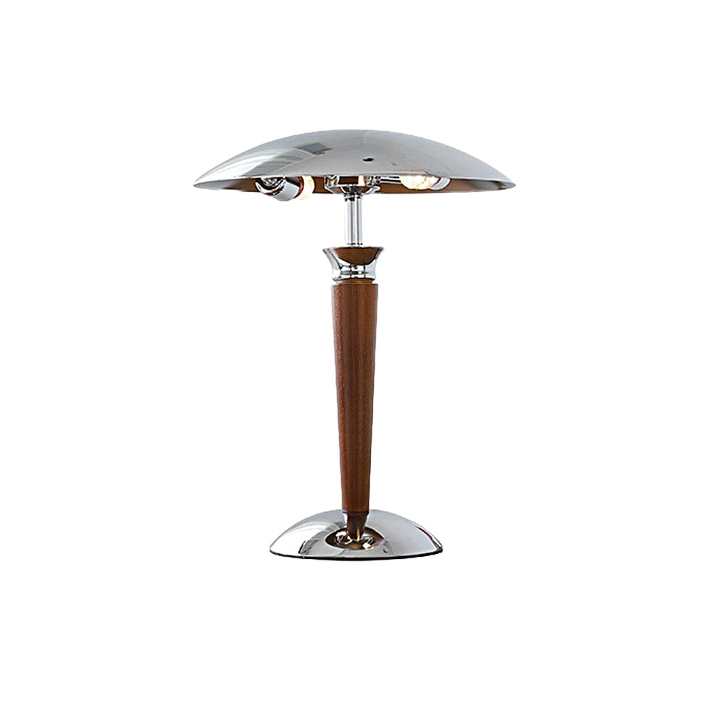 Metalux - Modern Chrome Base Table Lamp