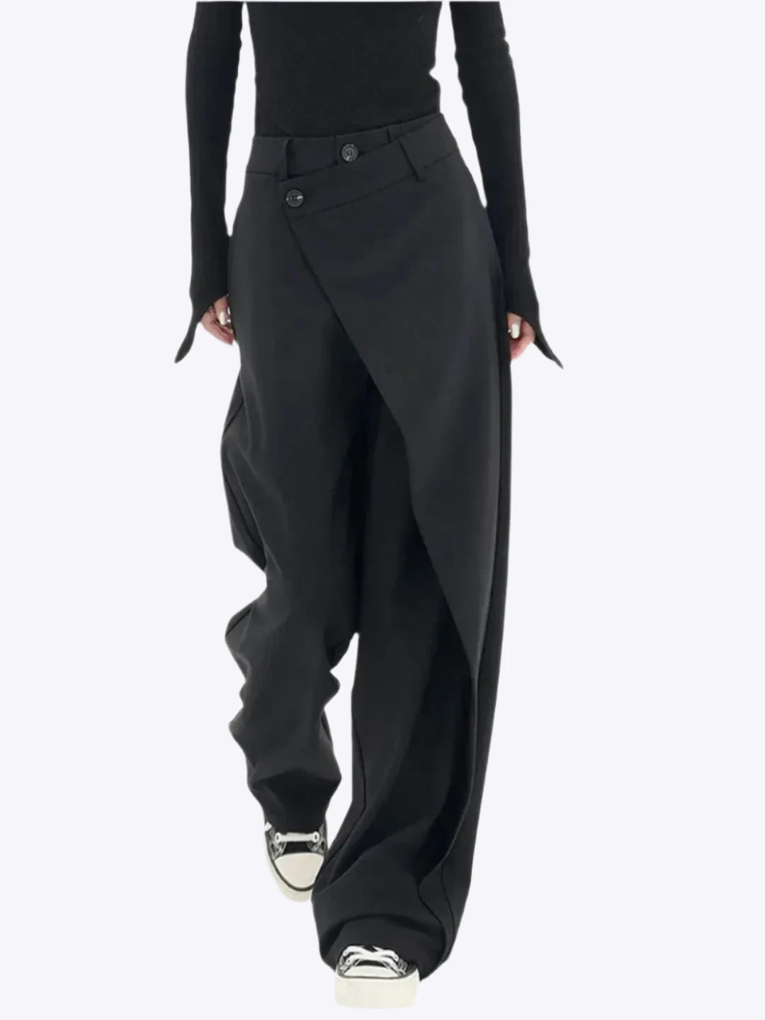 Amber - Effortless Sophistication Woman's Baggy Pants Dreamardi