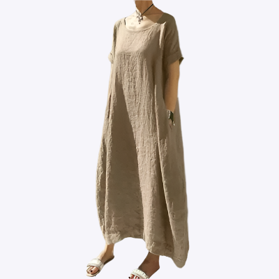 Zara - Relaxed Bohemian Vibes Woman's Summer Dress