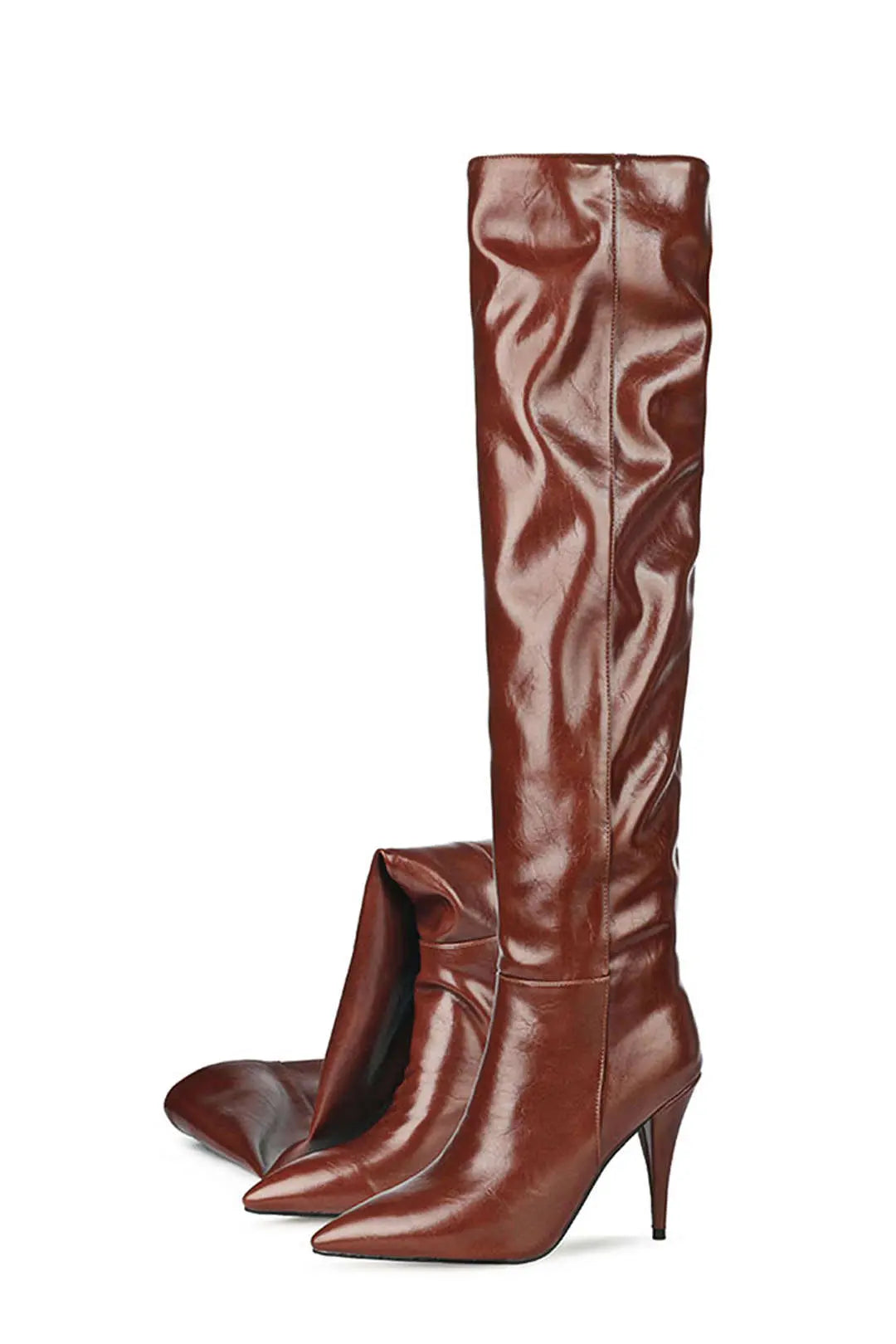 Chelsea - Chic Ruched Design Woman's Knee High Boots Dreamardi