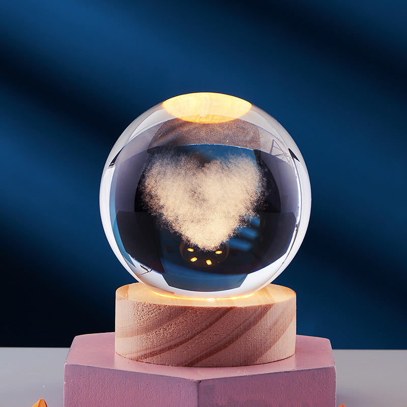 GlowSphere - Mesmerizing 3D Effect Night Light