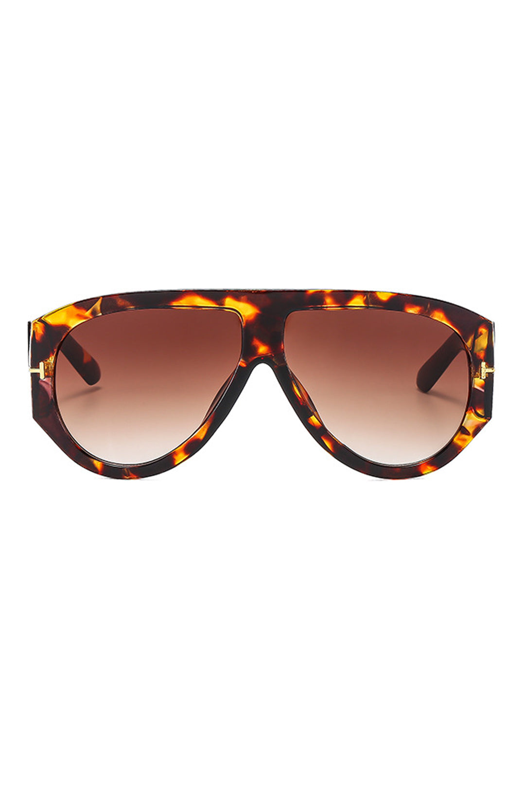 Leopard Print Frame Sunglasses Dreamardi