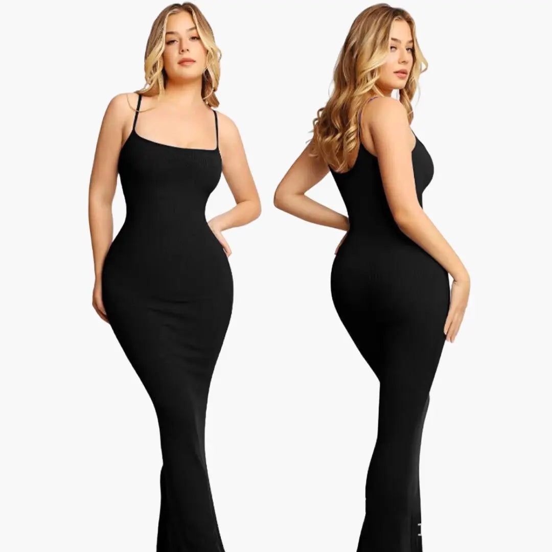 2-in-1 Jurk met Ingebouwde Shapewear Korset Dreamardi