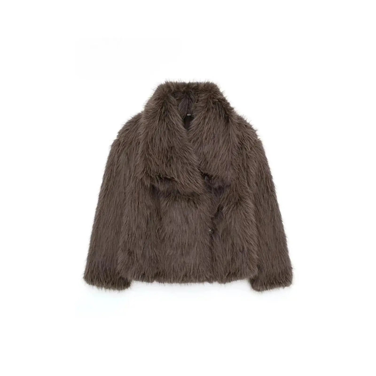 Audrey - Bold & Elegant Plush Fur Woman's Jacket Dreamardi