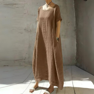 Zara - Relaxed Bohemian Vibes Woman's Summer Dress