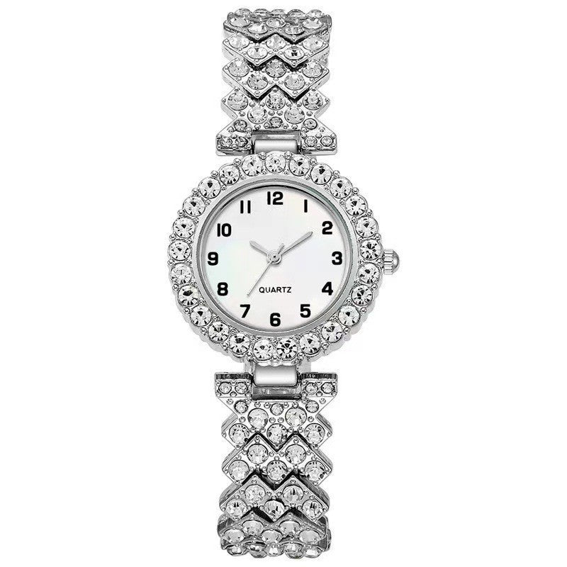 Fashion Jewelry Numbers Diamond Women's Watch Bracelet Dreamardi