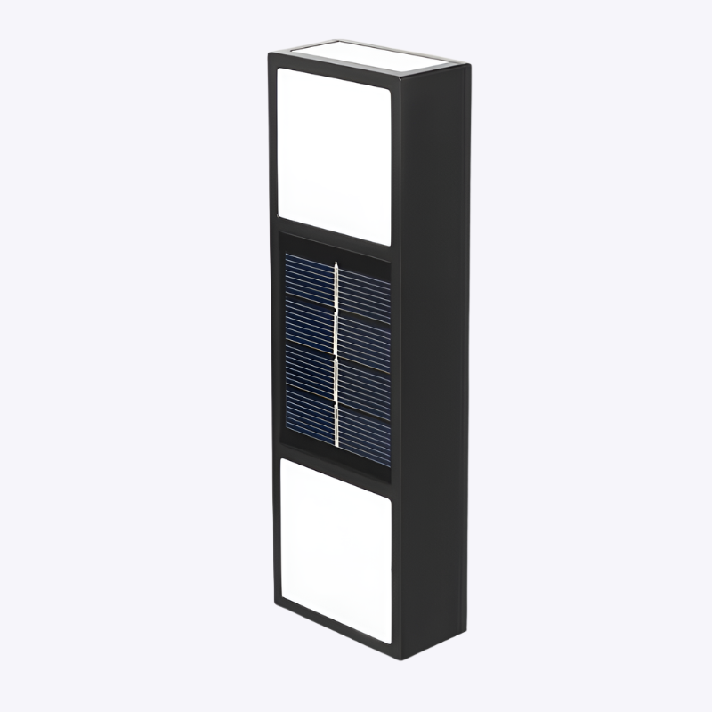 SolarLux - Elegant Soft Glow Solar LED Outdoor Wall Lamp