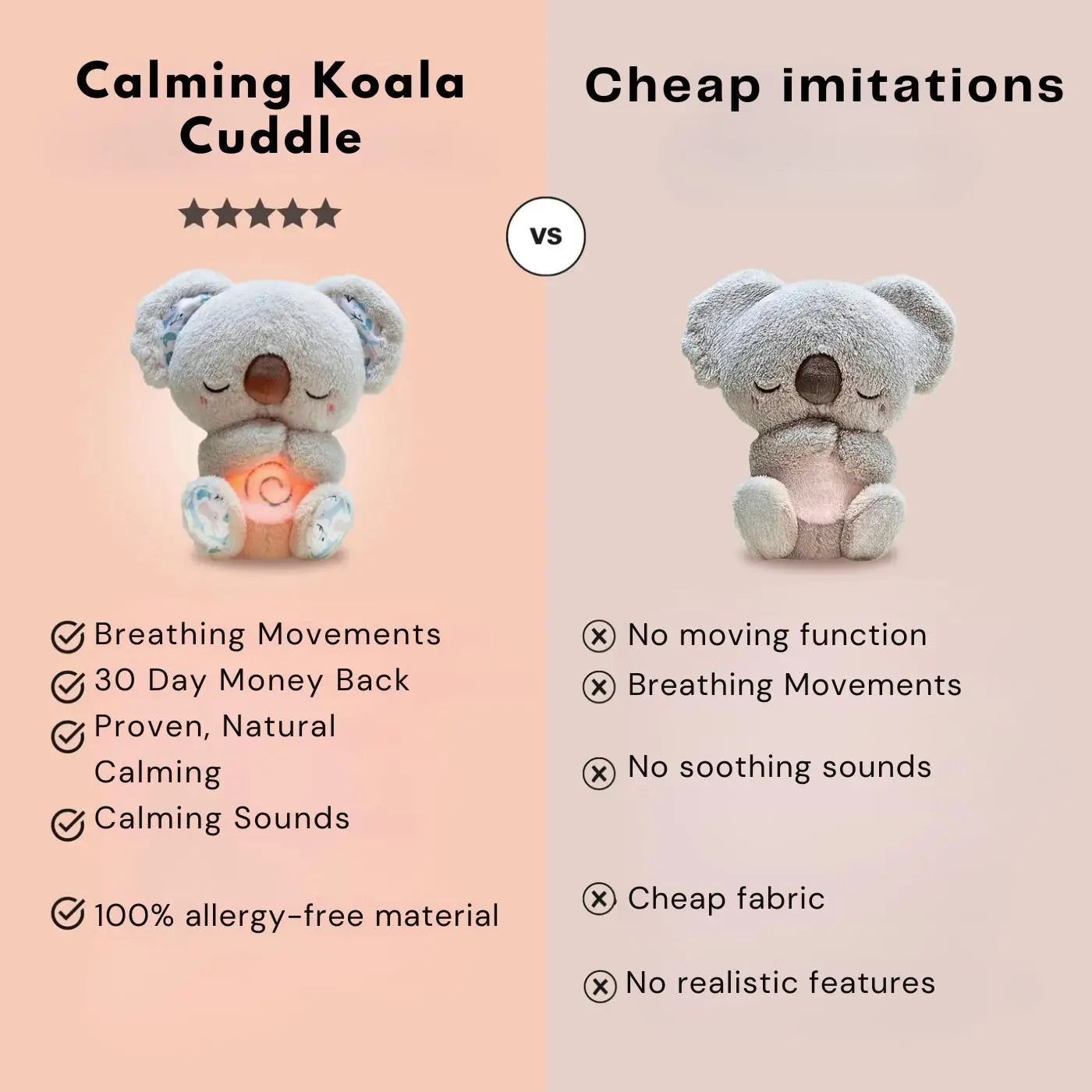 Calming Koala Cuddly Bear Dreamardi