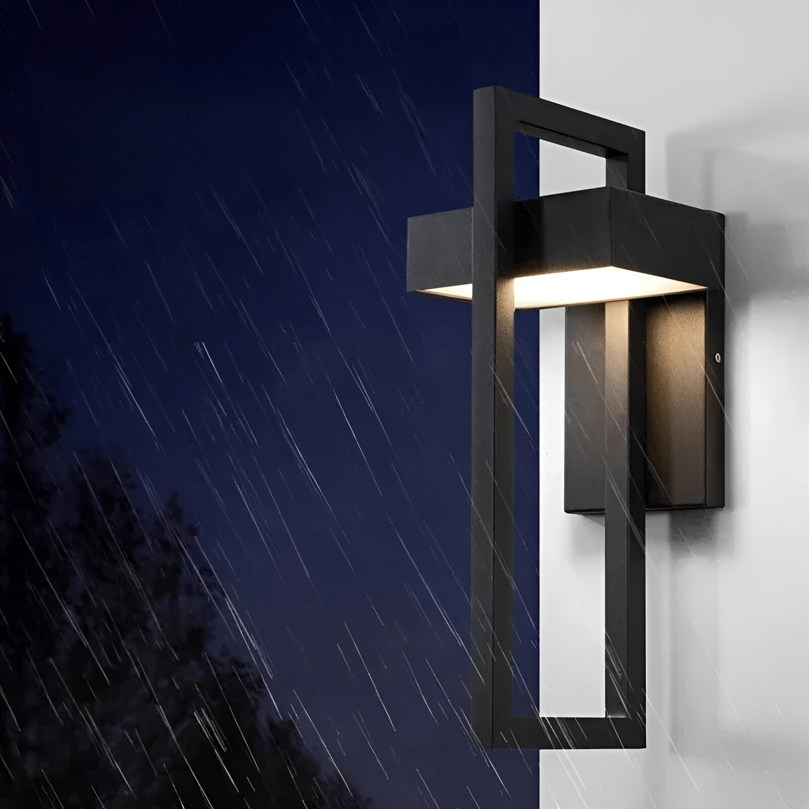 FrameLux - Elegant Screw-Mount Design Outdoor Wall Lamp