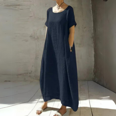 Zara - Relaxed Bohemian Vibes Woman's Summer Dress