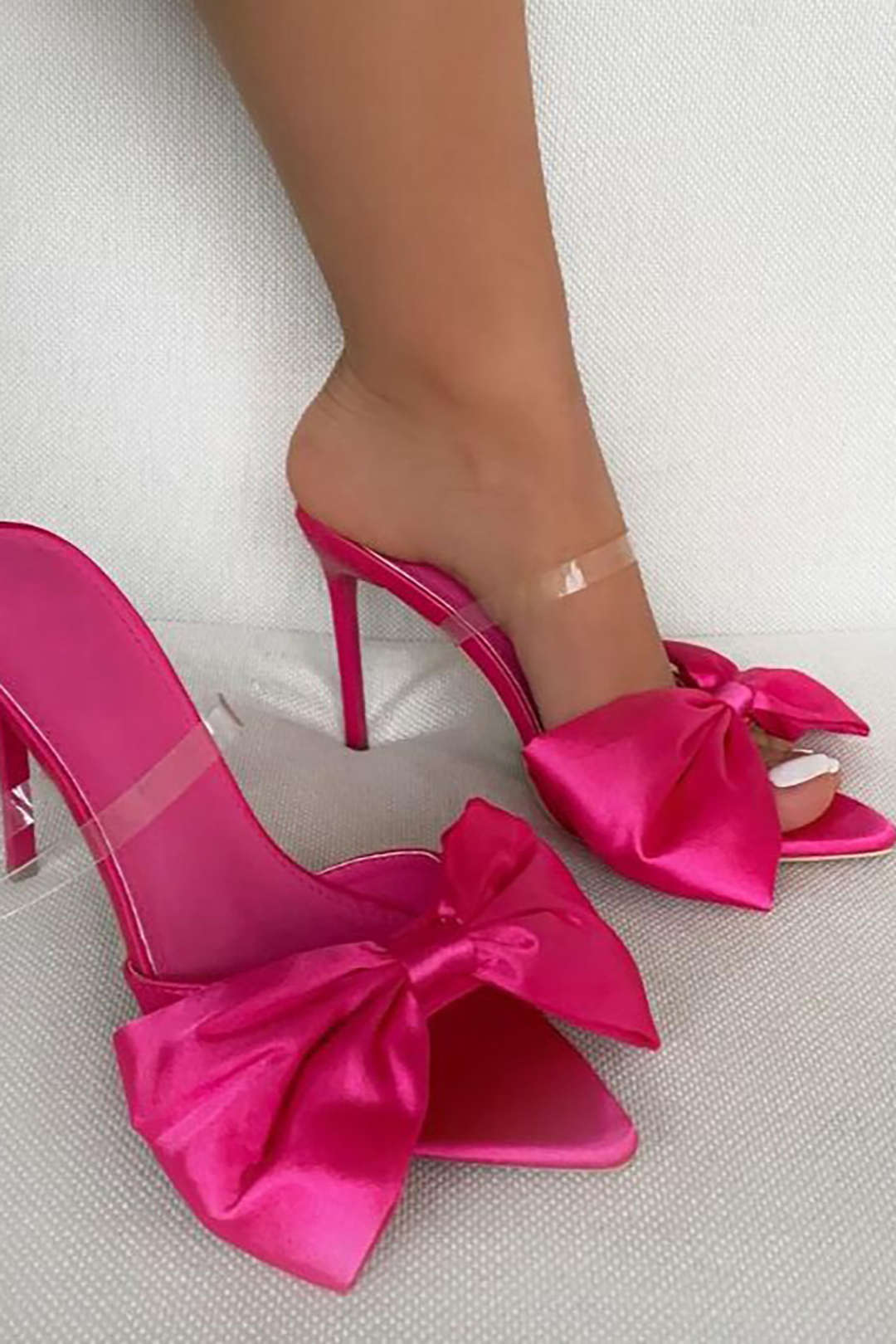 Bowtie Slingback High Heels Dreamardi