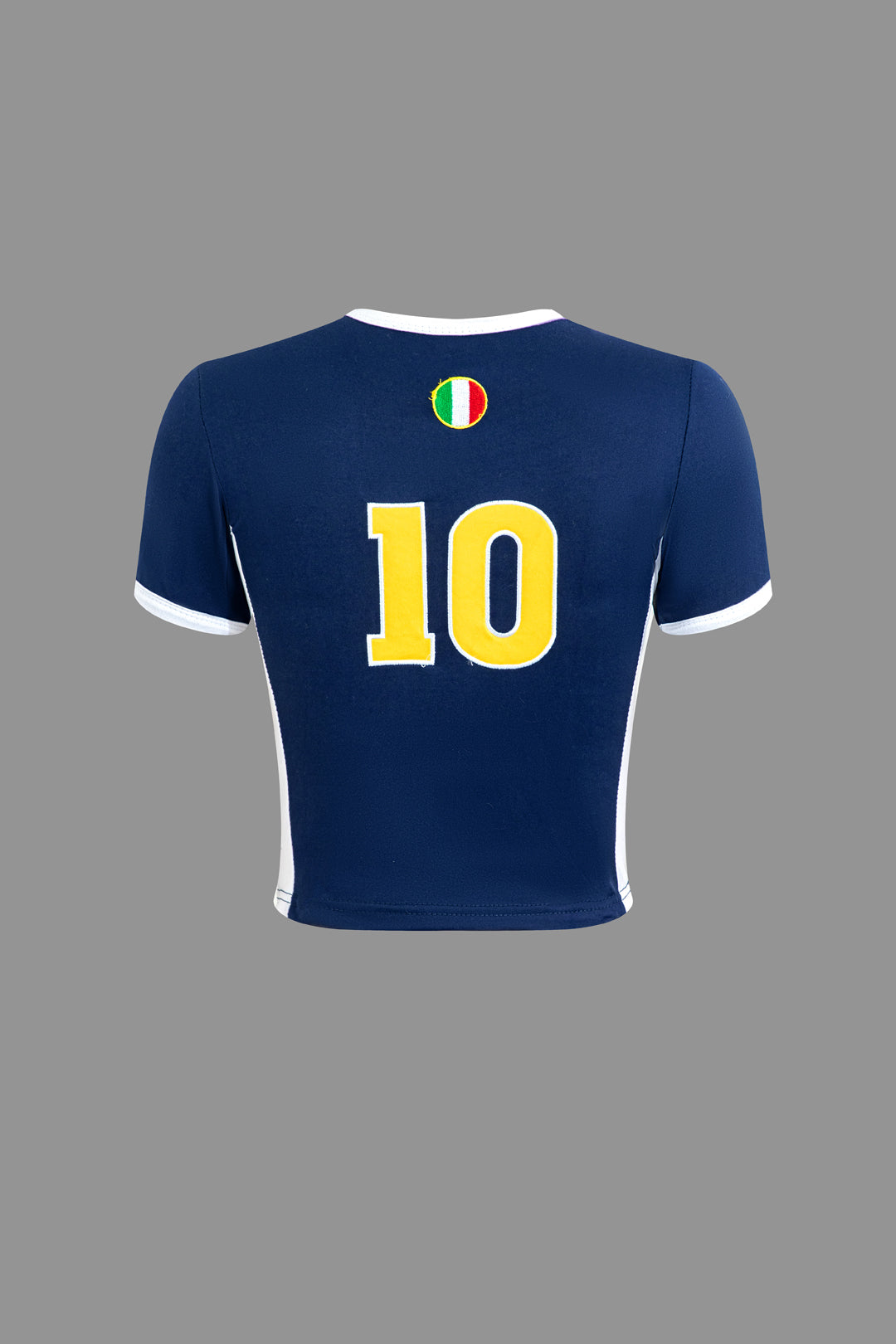 Italia Letter Embroidery T-shirt Dreamardi