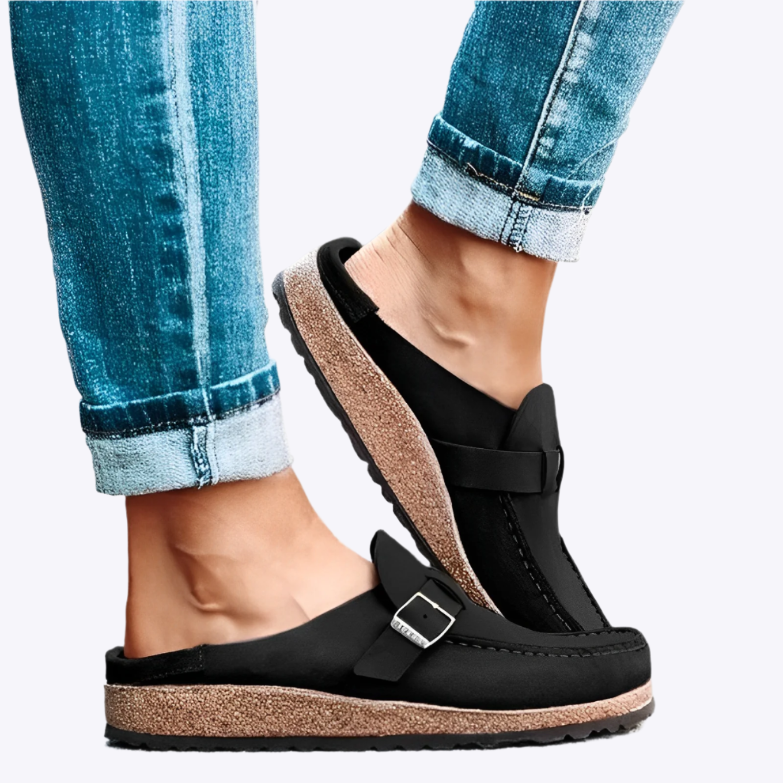 Luiza | Comfortabele Mocassin Sandalen Dames