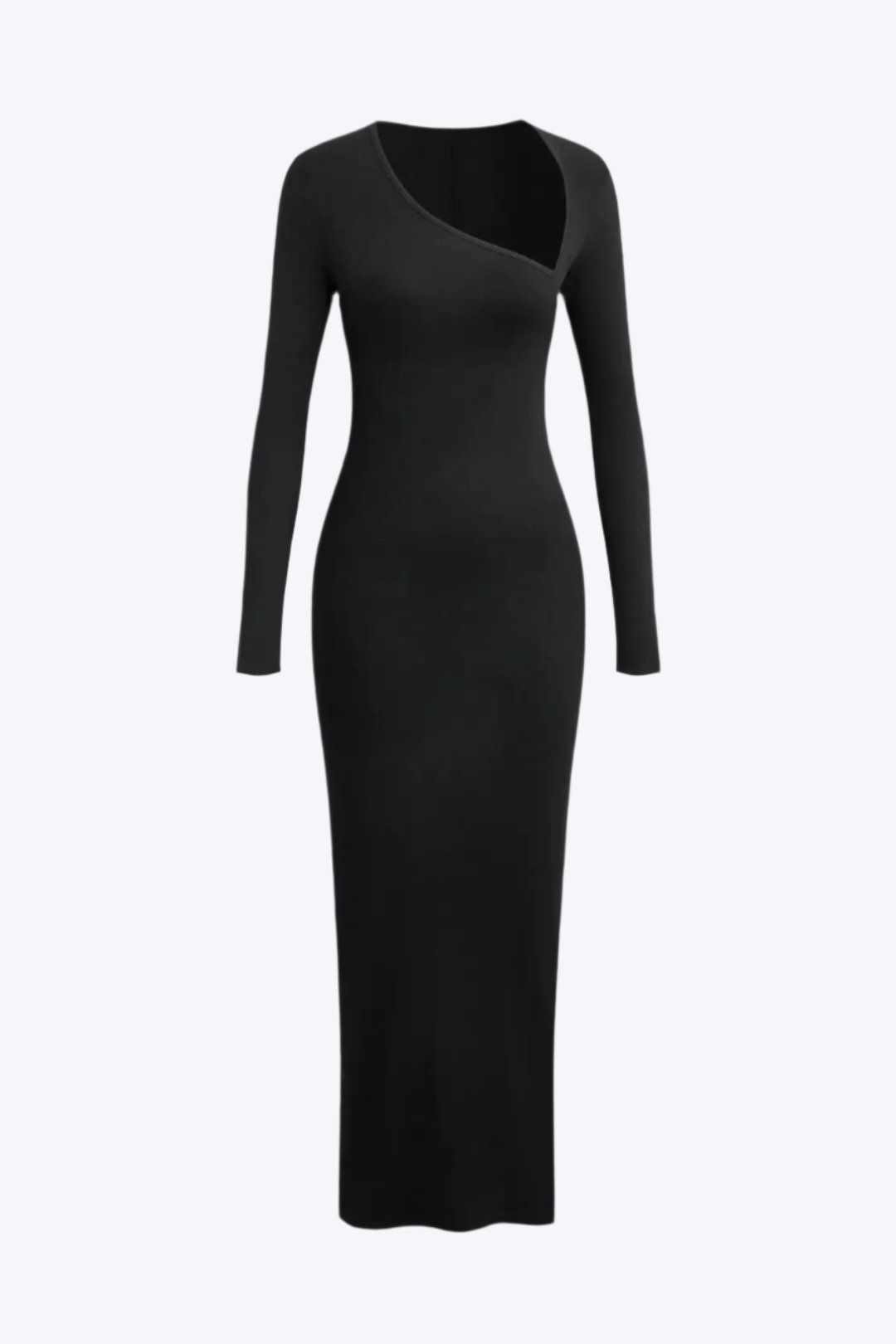 Brianna - Bold Neckline Slit Woman's Formal Maxi Dress Dreamardi