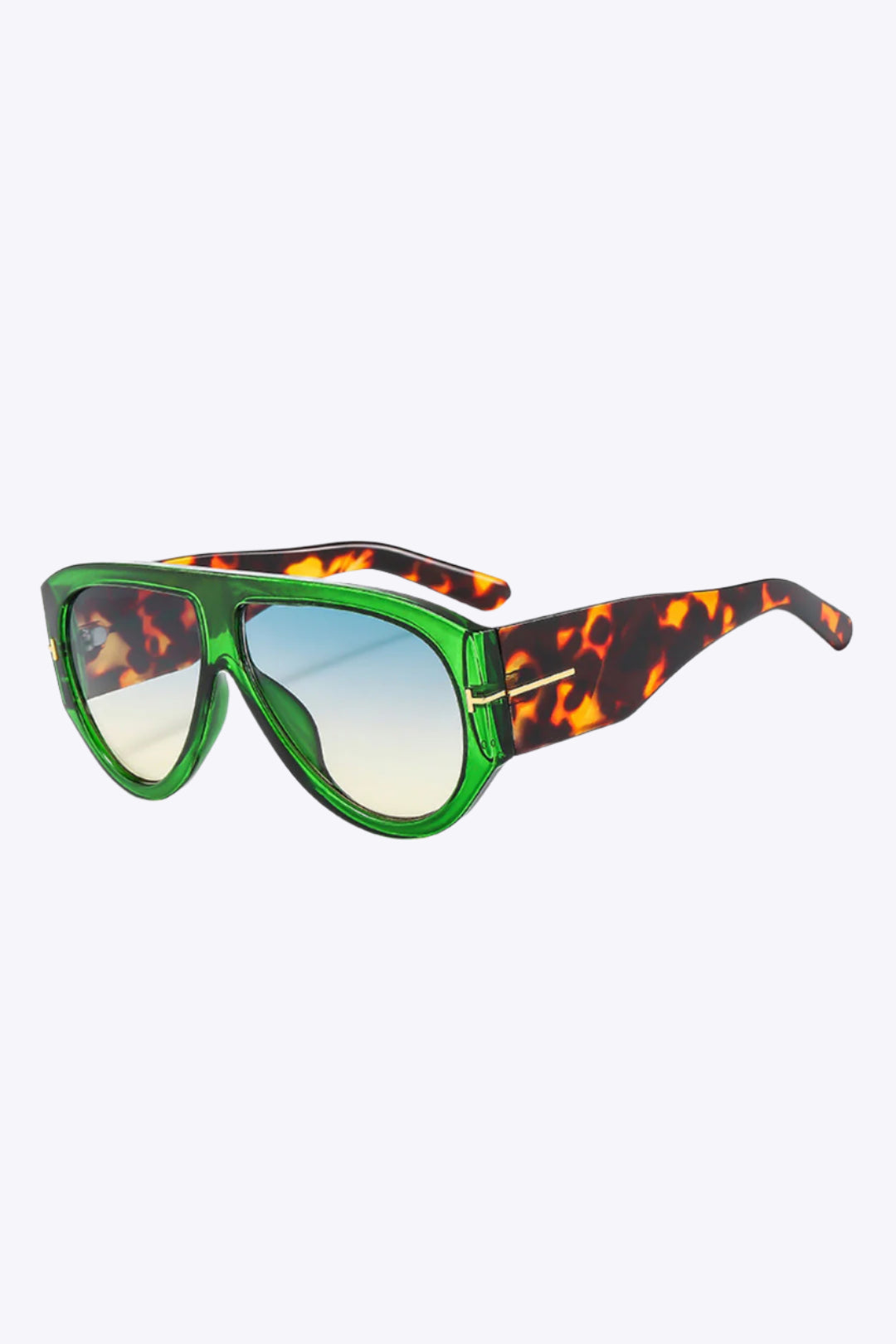 Leopard Print Frame Sunglasses Dreamardi