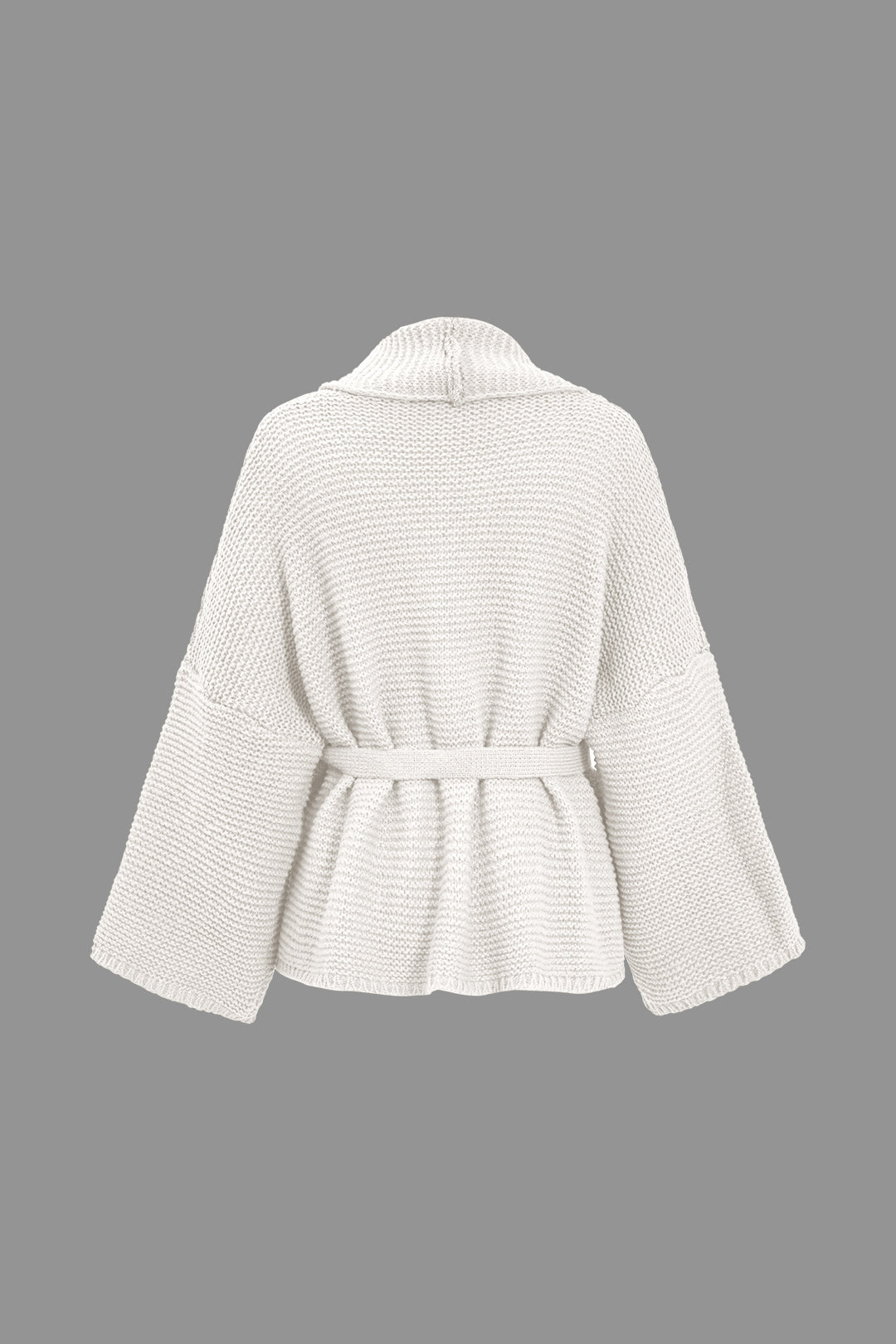 Belted V-neck Sweater Cardigan Dreamardi