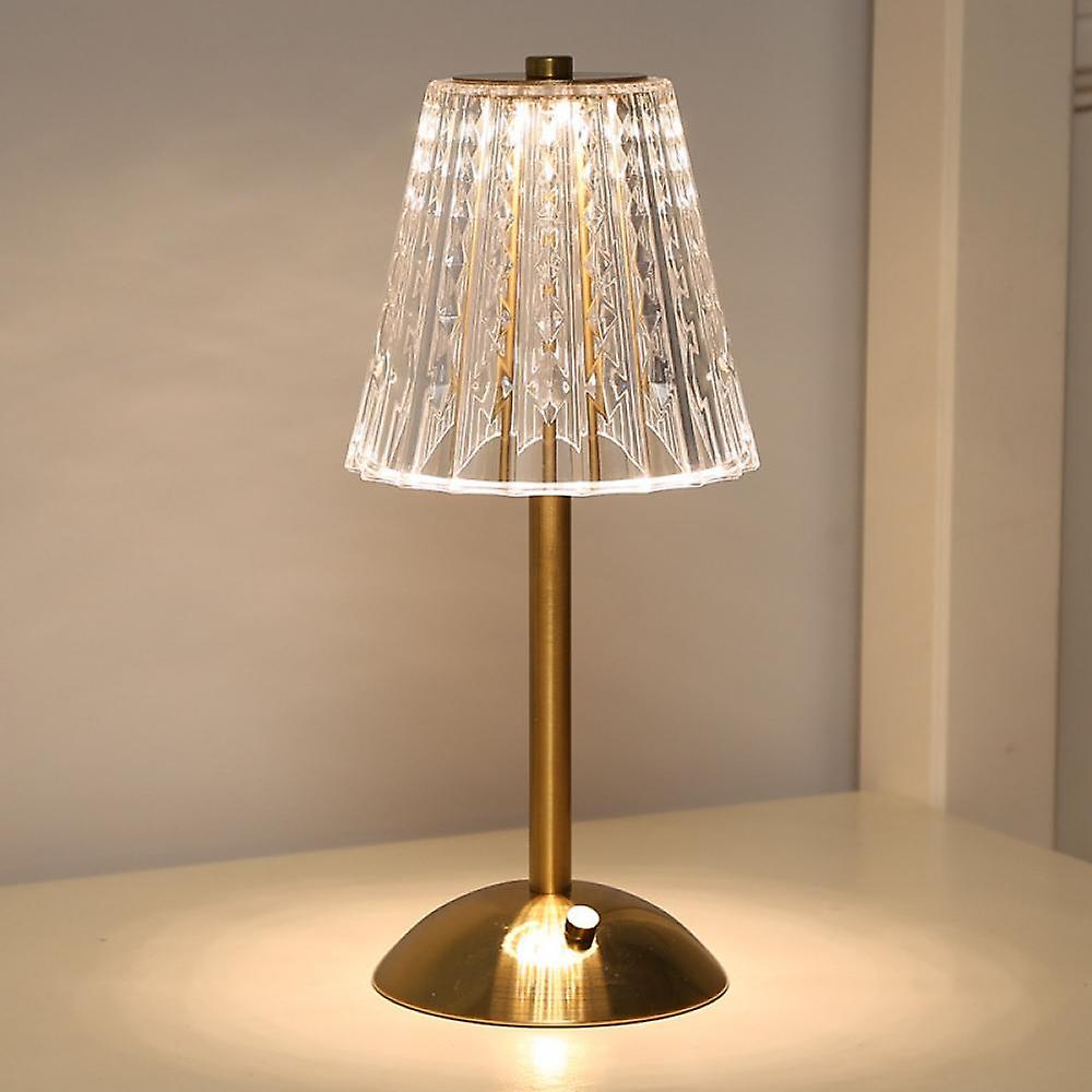 LuxeLyte - Timeless Golden Table Lamp