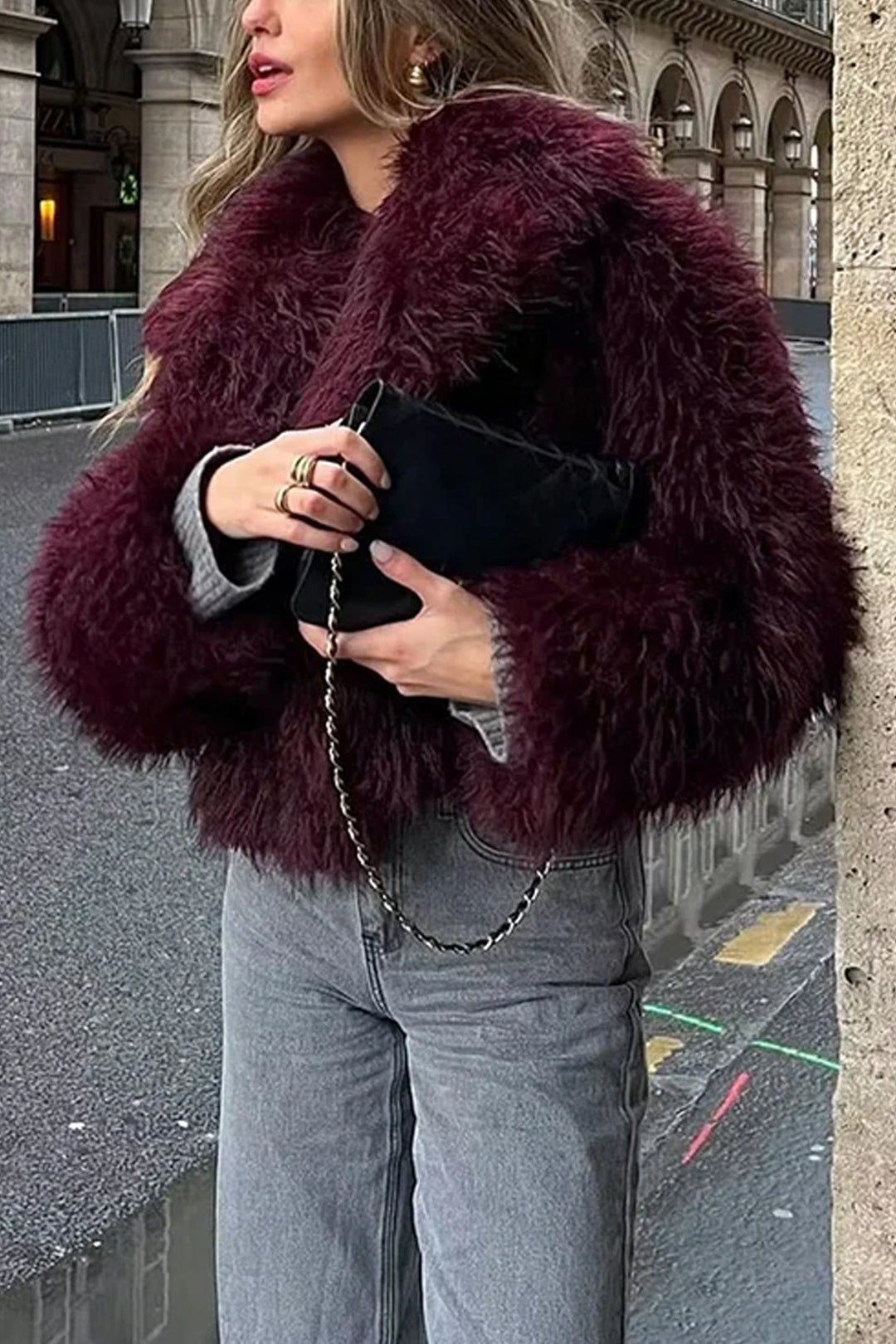 Faux Fur Jacket Dreamardi