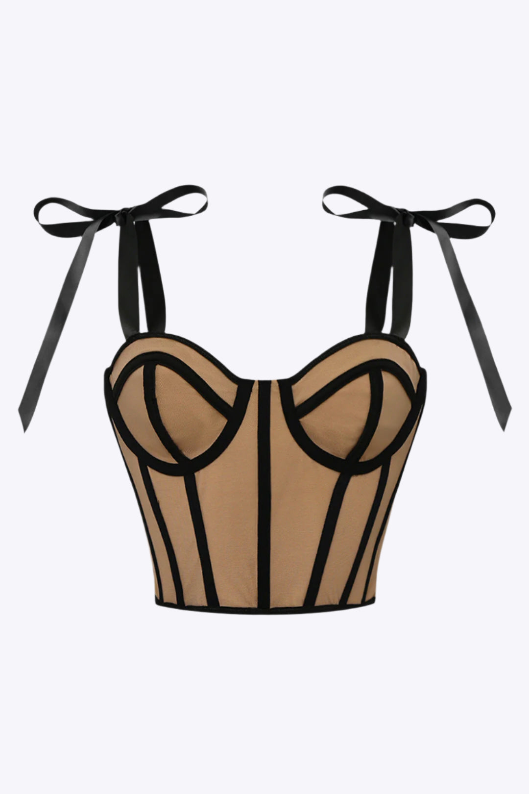 Tie Up Corset Bustier Cami Top Dreamardi