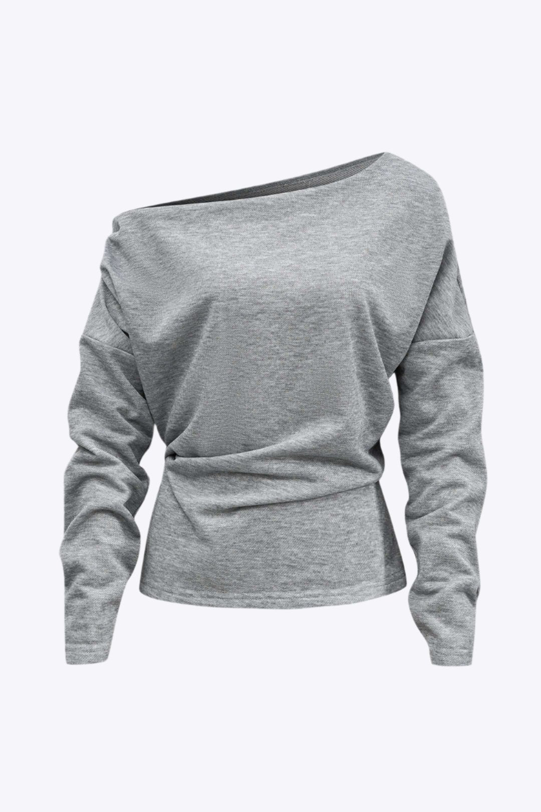 Asymmetrical Long Sleeve T-Shirt Dreamardi