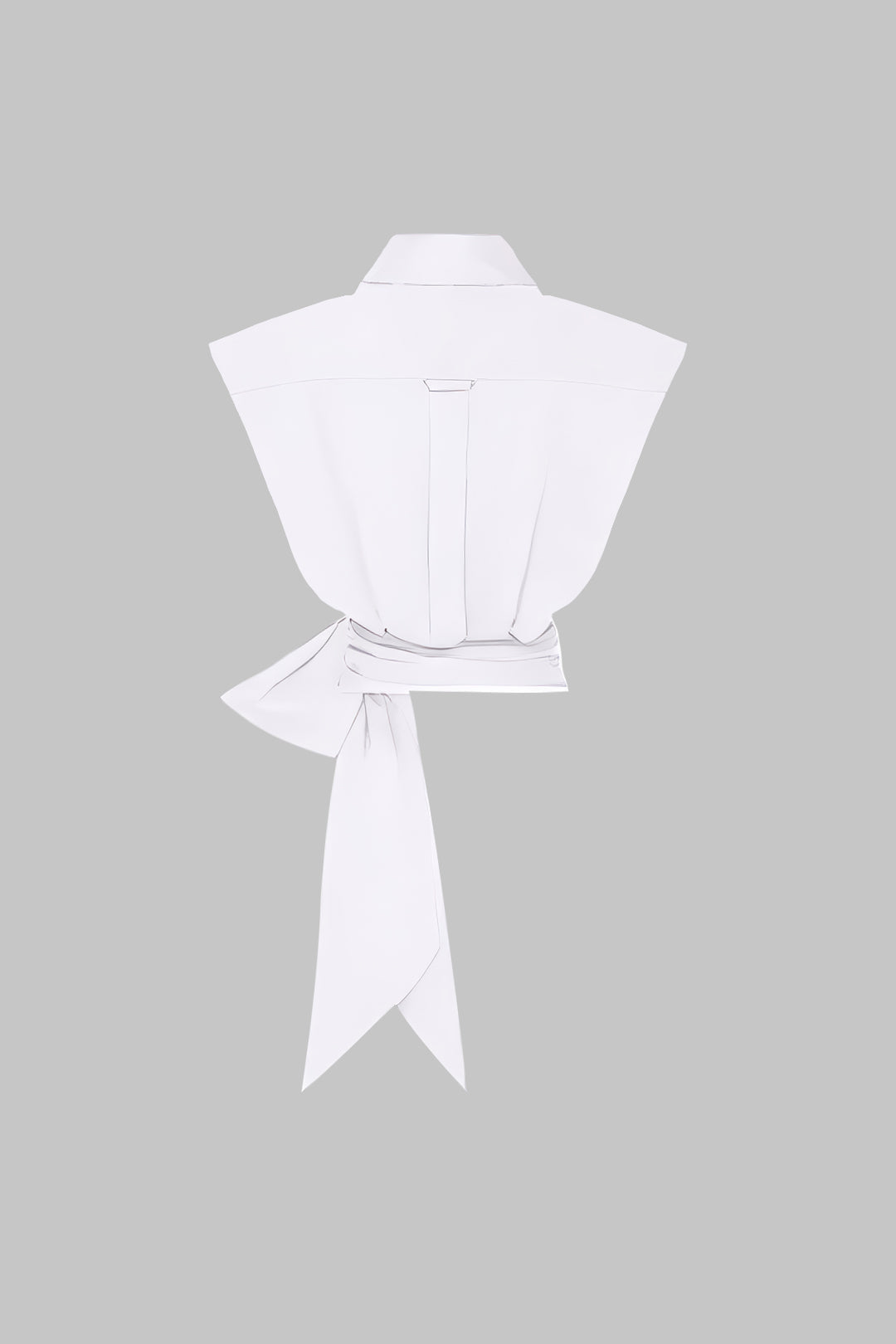 Tie Front Ruched Short-Sleeve Shirt Dreamardi