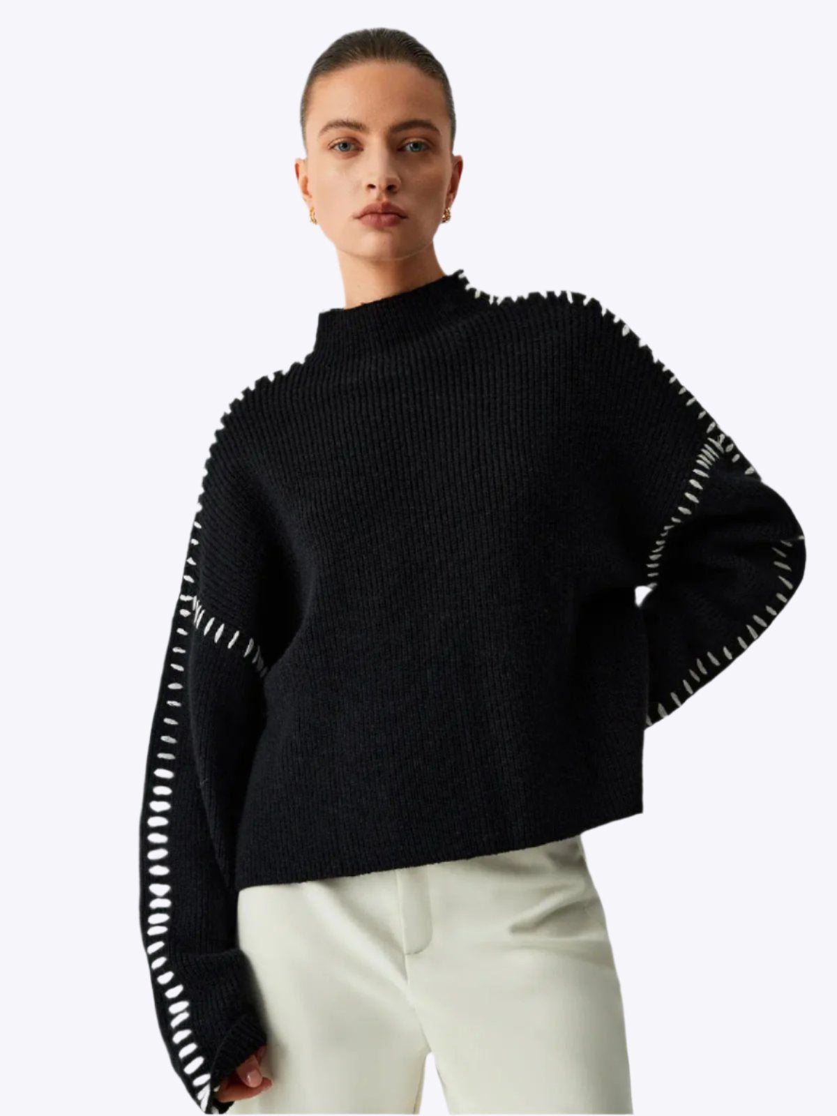 Belle - Ultra Comfortable Oversized Design Woman's Sweater Dreamardi