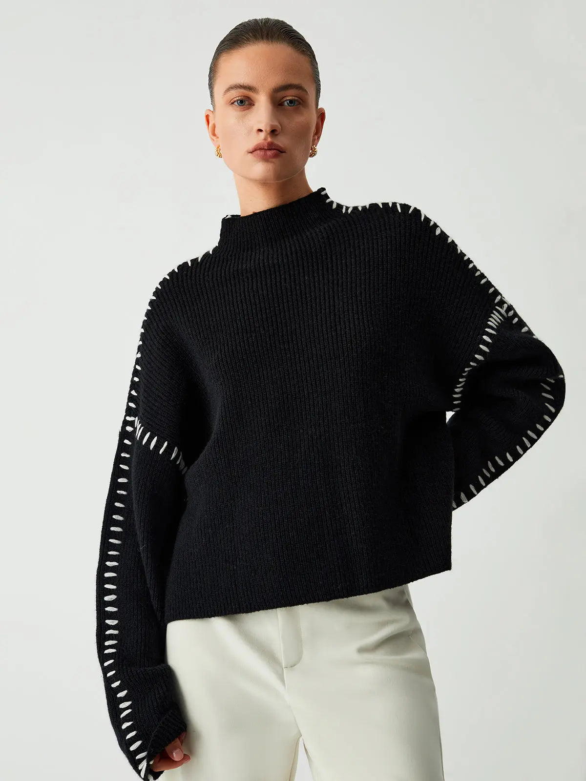 Belle - Ultra Comfortable Oversized Design Woman's Sweater Dreamardi