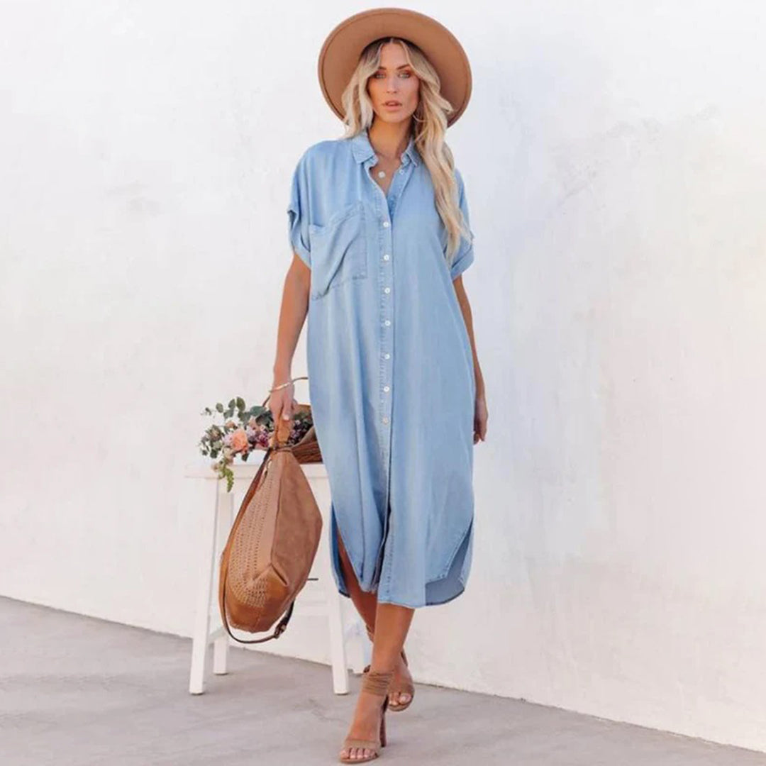 Kiera - Light & Airy Summer Essential Woman's Midi Dress