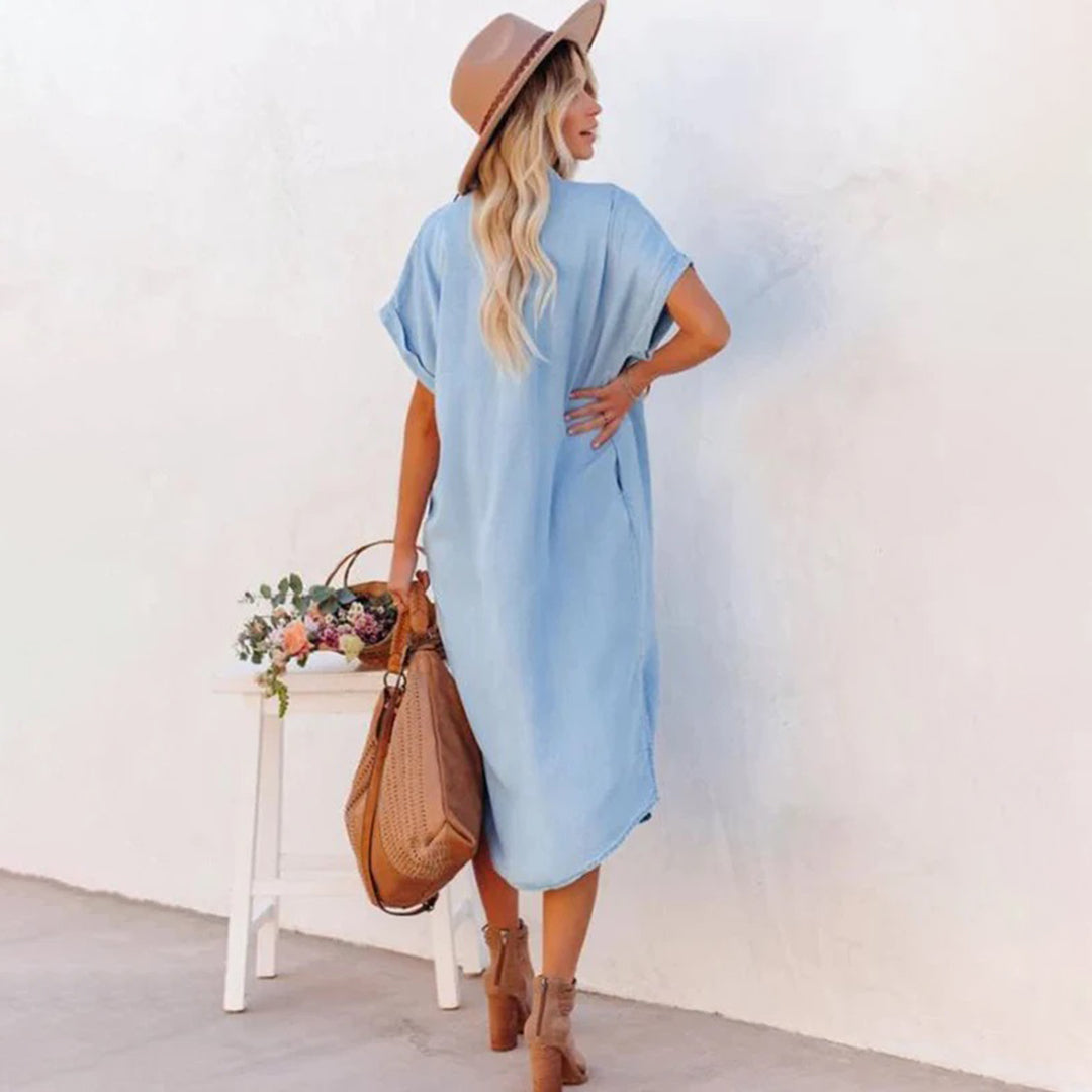 Kiera - Light & Airy Summer Essential Woman's Midi Dress