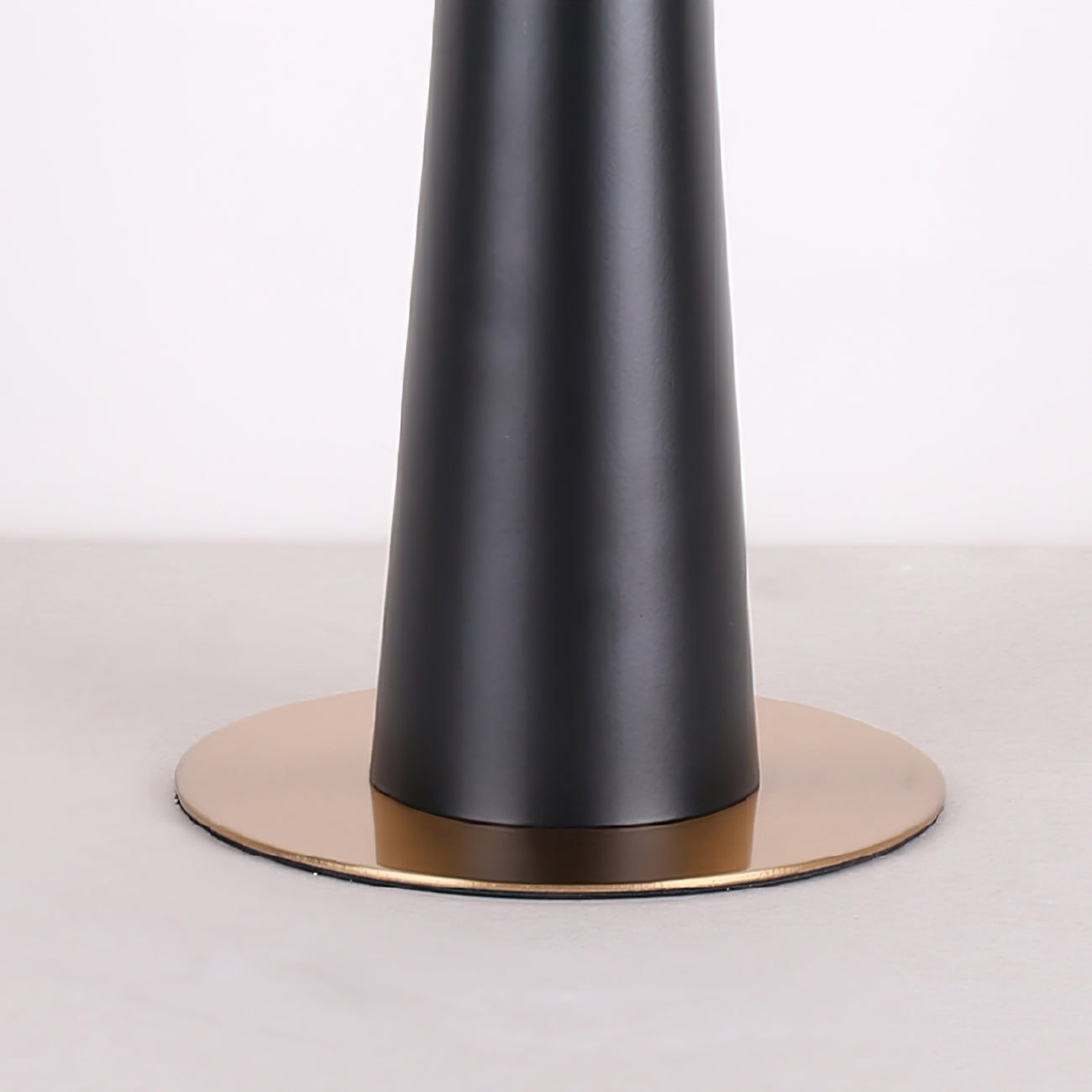 ZenLight - Modern Drum Shape Table Lamp Copper Accent