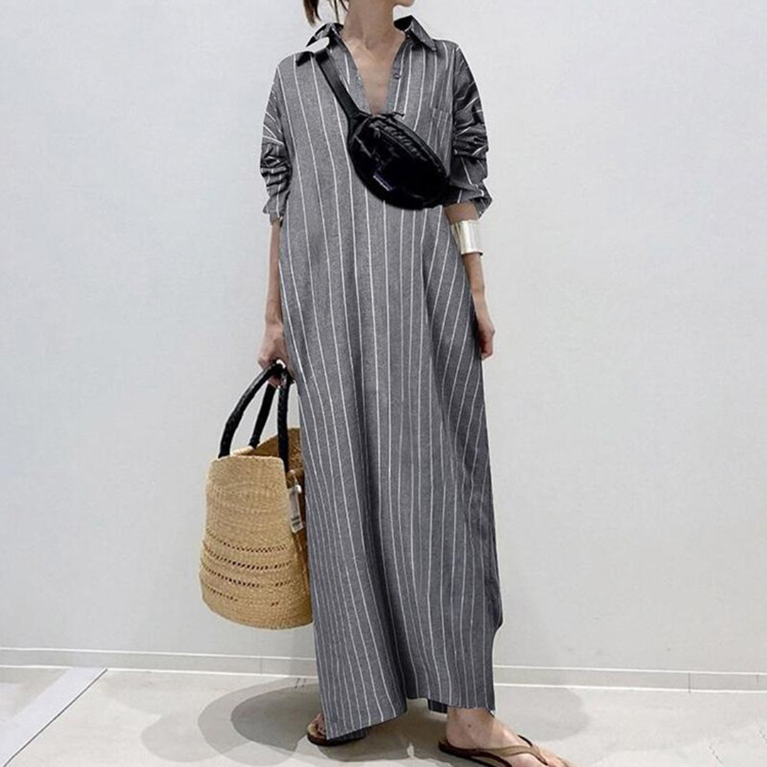 Lark - Effortless Bohemian Grace Woman's Modern Maxi Dress