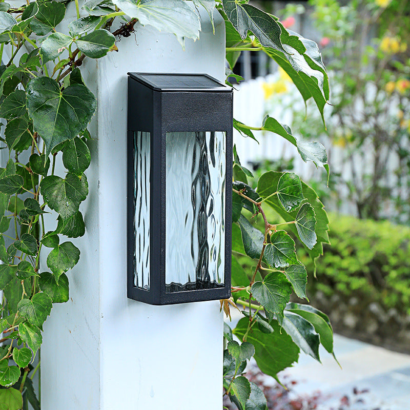 GlowBox - Energy-Efficient Glow Solar LED Wall Lamp