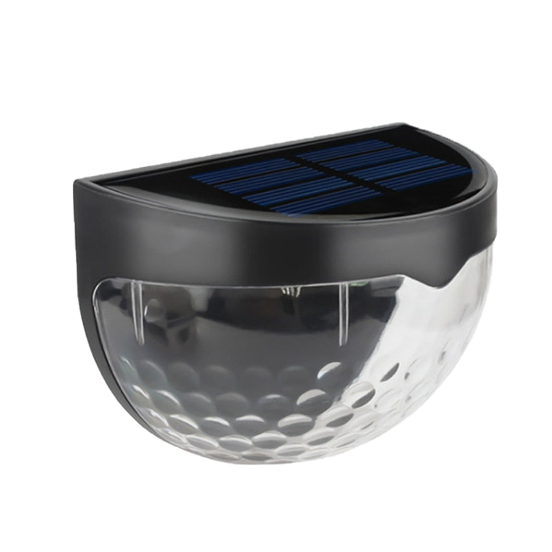 LumeBowl - Chic Outdoor Lighting Solar Wall Lamp