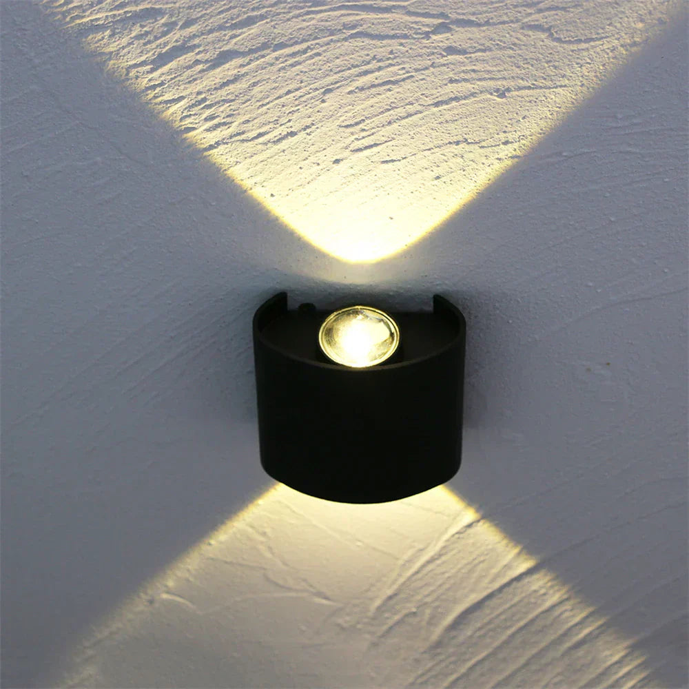 GlowCap - Elegant Soft Illumination LED Wall Lamp