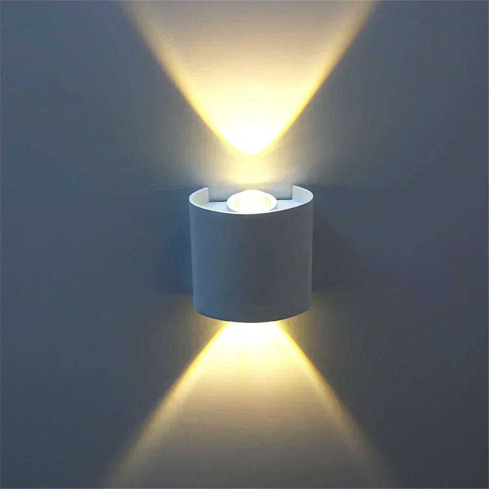 GlowCap - Elegant Soft Illumination LED Wall Lamp